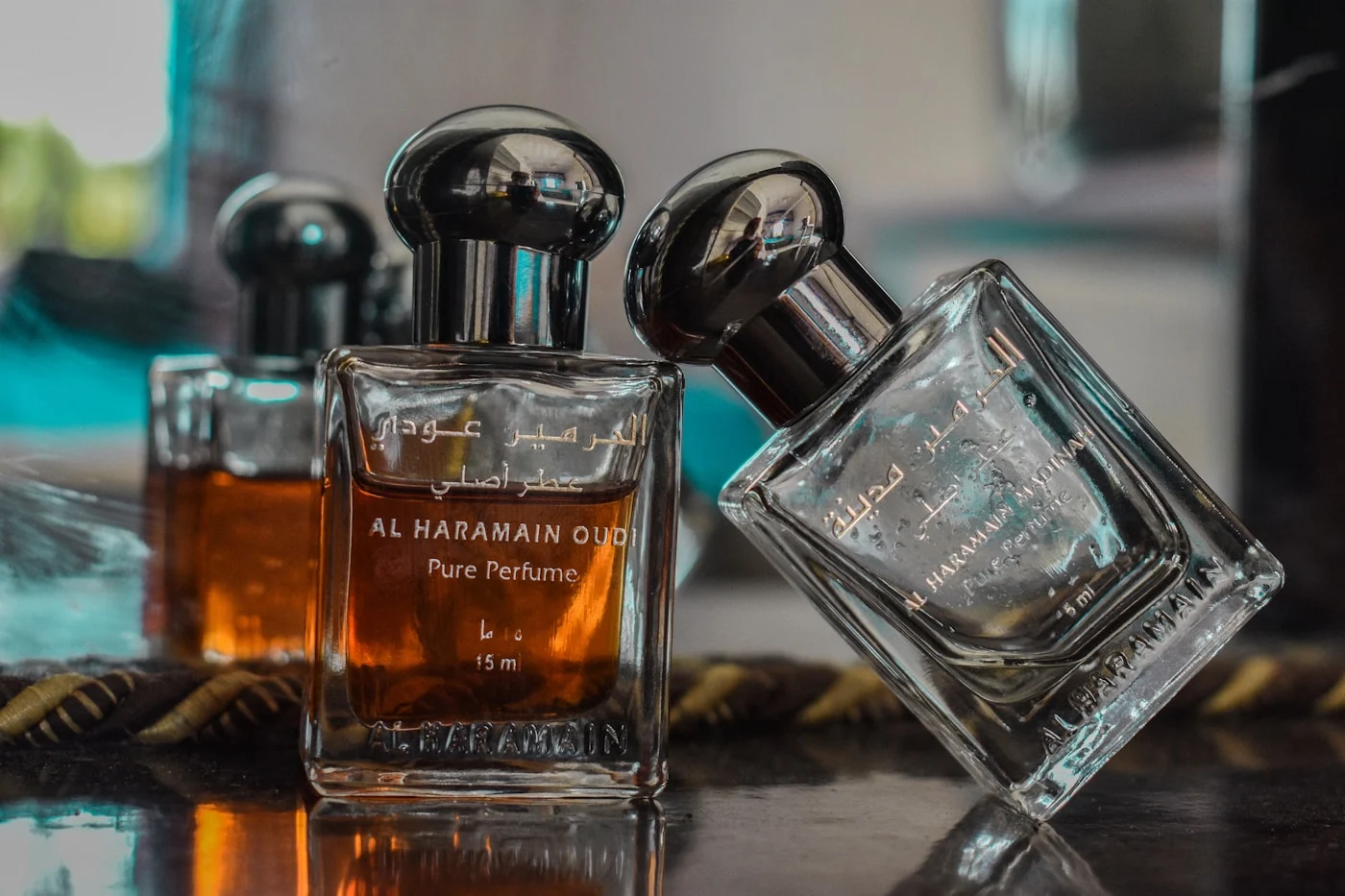 Arabian fragrance oils and oud blends